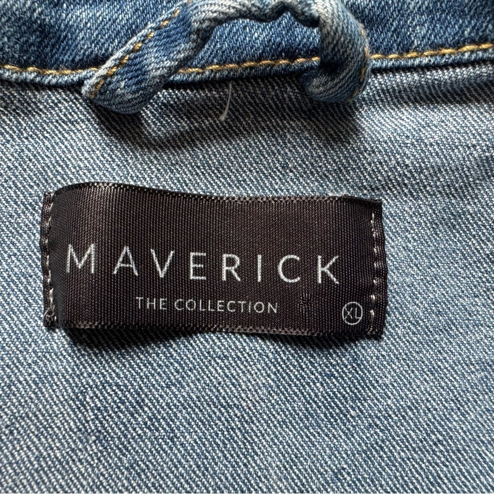 Maverick the collection Jean Jacket size XL - Picture 7 of 9
